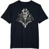 imageStar Wars Darth Vader Dark Side Galactic Villains Gothic TShirtBlack