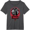 imageStar Wars Darth Vader Galactic Empire Power of the Dark Side TShirtDark Heather Grey