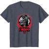 imageStar Wars Darth Vader Galactic Empire Power of the Dark Side TShirtHeather Blue