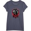 imageStar Wars Darth Vader Galactic Empire Power of the Dark Side TShirtHeather Blue