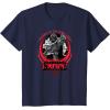 imageStar Wars Darth Vader Galactic Empire Power of the Dark Side TShirtNavy Blue