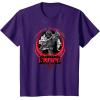 imageStar Wars Darth Vader Galactic Empire Power of the Dark Side TShirtPurple