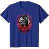 imageStar Wars Darth Vader Galactic Empire Power of the Dark Side TShirtRoyal Blue