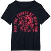 imageStar Wars Darth Vader May The Fourth Be With You Red Hue TShirtBlack
