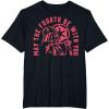 imageStar Wars Darth Vader May The Fourth Be With You Red Hue TShirtBlack