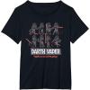 imageStar Wars Darth Vader Poses Together We Can Rule the Galaxy TShirtBlack