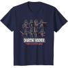 imageStar Wars Darth Vader Poses Together We Can Rule the Galaxy TShirtNavy Blue