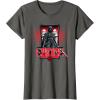 imageStar Wars Darth Vader and Stormtroopers The Galactic Empire TShirtAsphalt Grey