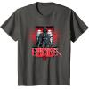 imageStar Wars Darth Vader and Stormtroopers The Galactic Empire TShirtAsphalt Grey