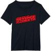 imageStar Wars Day Revenge of the Sixth May 6th Angled Logo TShirtBlack
