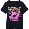 imageStar Wars Han Leia THE KISS quotI Love You  I Knowquot TShirt TShirtBlack