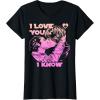 imageStar Wars Han Leia THE KISS quotI Love You  I Knowquot TShirt TShirtBlack