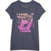 imageStar Wars Han Leia THE KISS quotI Love You  I Knowquot TShirt TShirtHeather Blue