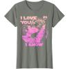 imageStar Wars Han Leia THE KISS quotI Love You  I Knowquot TShirt TShirtOlive Heather