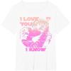 imageStar Wars Han Leia THE KISS quotI Love You  I Knowquot TShirt TShirtWhite