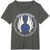 imageStar Wars Jedi Academy Logo Est 4000 BBY TShirtAsphalt Grey
