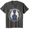 imageStar Wars Jedi Academy Logo Est 4000 BBY TShirtAsphalt Grey