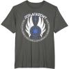 imageStar Wars Jedi Academy Logo Est 4000 BBY TShirtAsphalt Grey