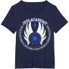 imageStar Wars Jedi Academy Logo Est 4000 BBY TShirtNavy Blue