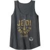 imageStar Wars Jedi Training Club Distressed Rebels Disney Tank TopDark Heather Grey