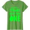 imageStar Wars Luck Is Strong Bold Saint Patrick Graphic TShirt TShirtGrass Green