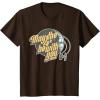 imageStar Wars May the 4th Be With You 2025 Death Star Retro TShirtBrown