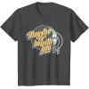 imageStar Wars May the 4th Be With You 2025 Death Star Retro TShirtDark Heather Grey