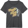 imageStar Wars May the 4th Be With You 2025 Death Star Retro TShirtDark Heather Grey