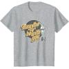 imageStar Wars May the 4th Be With You 2025 Death Star Retro TShirtHeather Grey