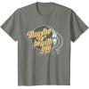 imageStar Wars May the 4th Be With You 2025 Death Star Retro TShirtOlive Heather