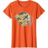 imageStar Wars May the 4th Be With You 2025 Death Star Retro TShirtOrange