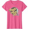 imageStar Wars May the 4th Be With You 2025 Death Star Retro TShirtPink Heather