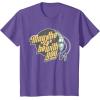 imageStar Wars May the 4th Be With You 2025 Death Star Retro TShirtPurple Heather