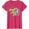 imageStar Wars May the 4th Be With You 2025 Death Star Retro TShirtRed Heather