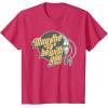 imageStar Wars May the 4th Be With You 2025 Death Star Retro TShirtRed Heather