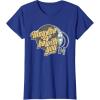imageStar Wars May the 4th Be With You 2025 Death Star Retro TShirtRoyal Blue