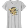 imageStar Wars May the 4th Be With You 2025 Death Star Retro TShirtSilver Grey