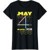 imageStar Wars May the 4th Be With You 2025 Lightsabers TShirtBlack