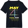 imageStar Wars May the 4th Be With You 2025 Lightsabers TShirtBlack