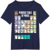 imageStar Wars Periodic Table Of Porgs Cute Group Shot TShirtNavy Blue