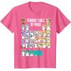 imageStar Wars Periodic Table Of Porgs Cute Group Shot TShirtPink Heather