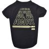imageStar Wars Pets Dog Tee  Galaxy Far Far Away  Black Soft Dog Shirt MediumBlack