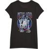 imageStar Wars R2D2 Metal Head Vintage Disney TShirtBlack