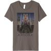imageStar Wars Rebels Ahsoka Tano Portrait Premium TShirtAsphalt Grey