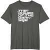 imageStar Wars Sith You Underestimate the Power of the Dark Side TShirtAsphalt Grey
