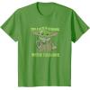 imageStar Wars St Patricks Day Grogu The Luck Is Strong TShirtGrass Green