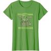 imageStar Wars St Patricks Day Grogu The Luck Is Strong TShirtGrass Green