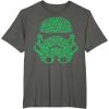 imageStar Wars Stormtrooper Clovers St Patricks Day Disney TShirtAsphalt Grey