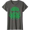 imageStar Wars Stormtrooper Clovers St Patricks Day Disney TShirtAsphalt Grey