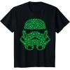 imageStar Wars Stormtrooper Clovers St Patricks Day Disney TShirtBlack